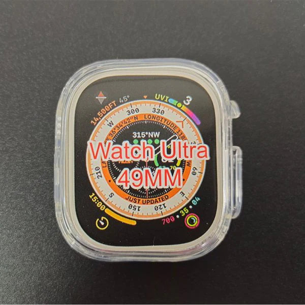 49MM Smart Watch Soft Silicone Transparent Case For Smart Watch